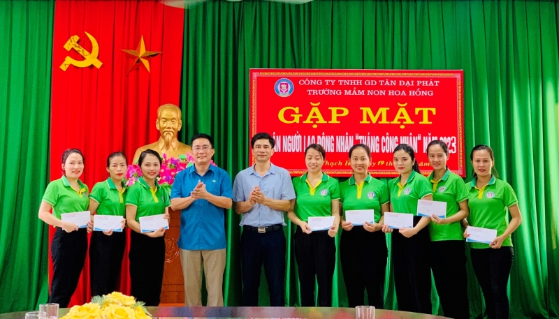 CĐCS Công ty CP Tân Đại Phát tổ chức chương trình tri ân cảm ơn người lao động